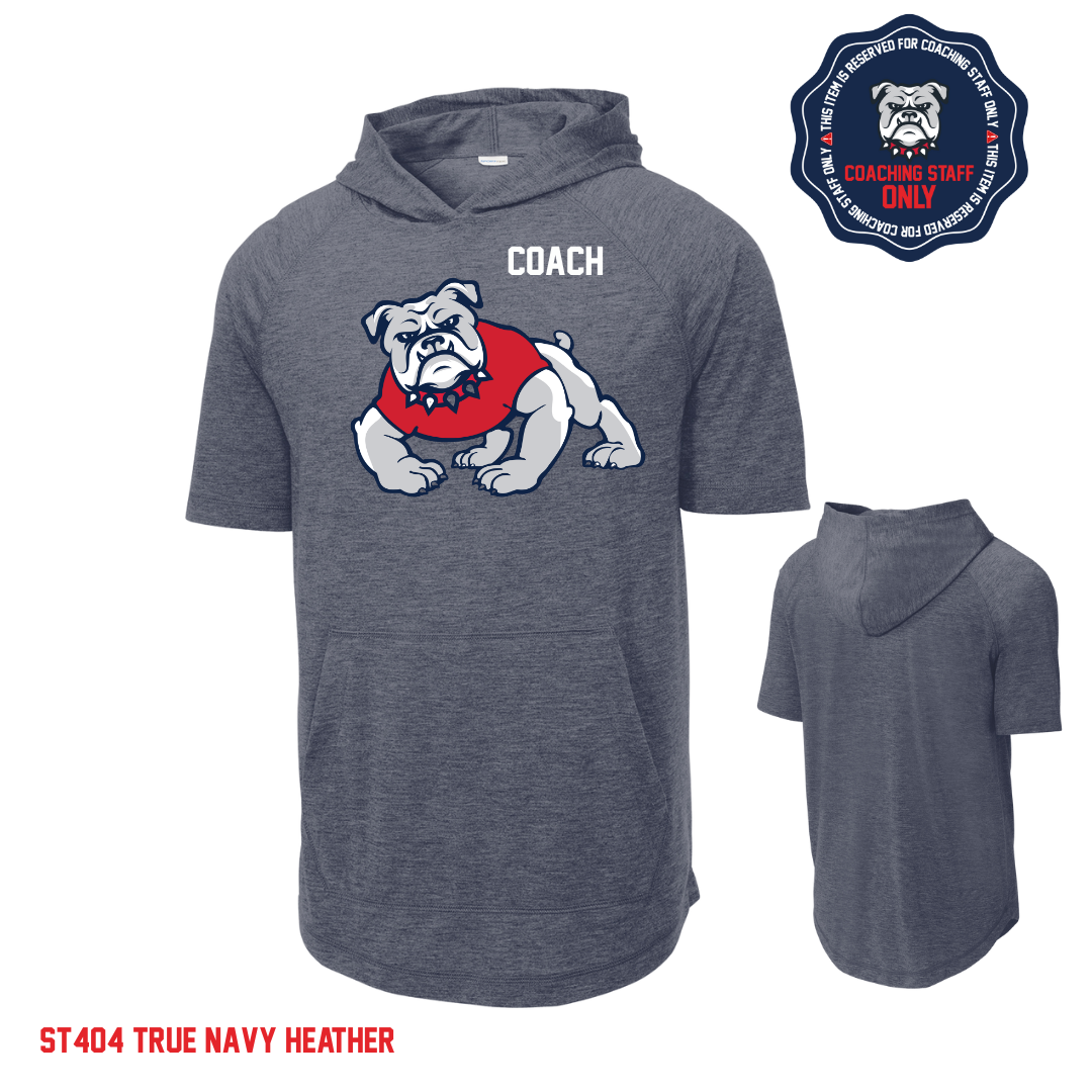 EMB Coach - ST404 Sport-Tek ® PosiCharge ® Tri-Blend Wicking Short Sleeve Hoodie