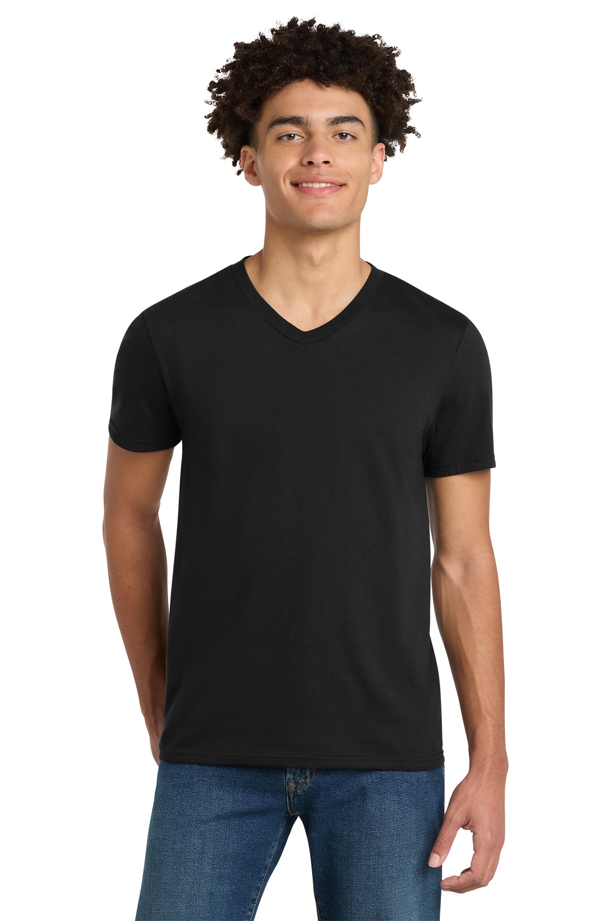 DT6500  District® Very Important Tee® V-Neck