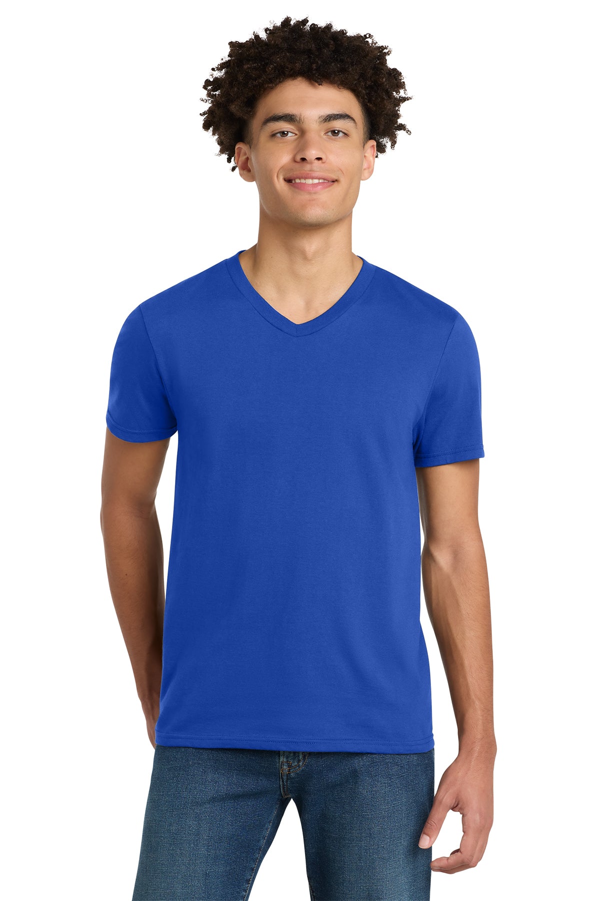 DT6500  District® Very Important Tee® V-Neck