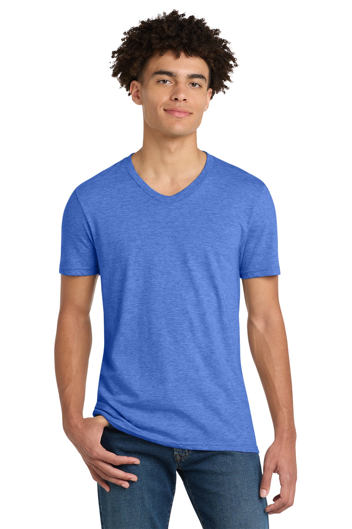 DT6500  District® Very Important Tee® V-Neck