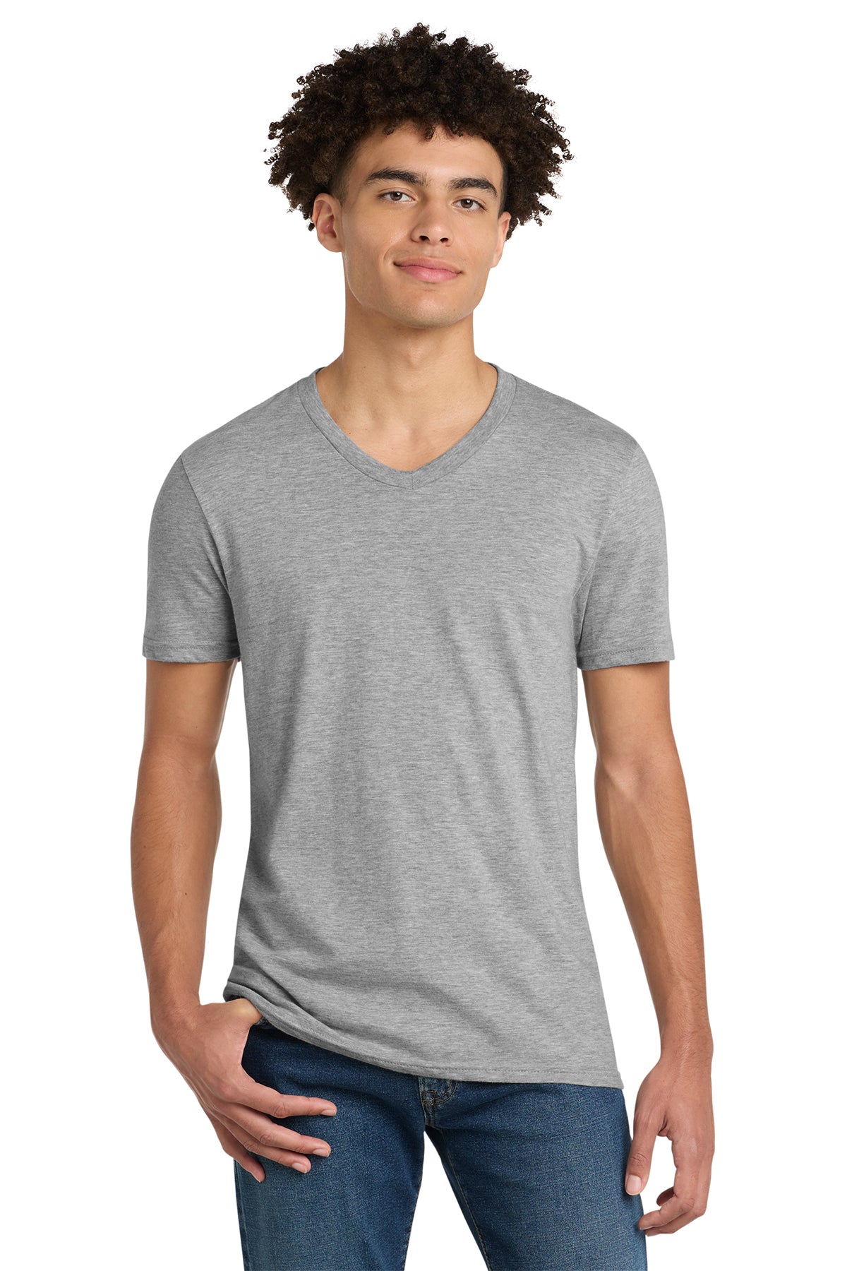 DT6500  District® Very Important Tee® V-Neck