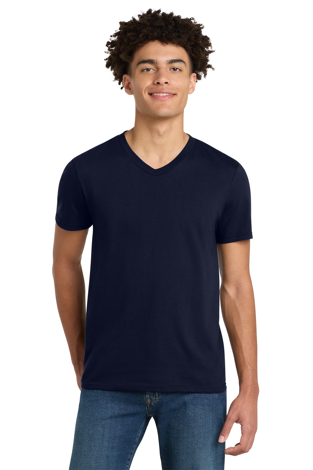 DT6500  District® Very Important Tee® V-Neck