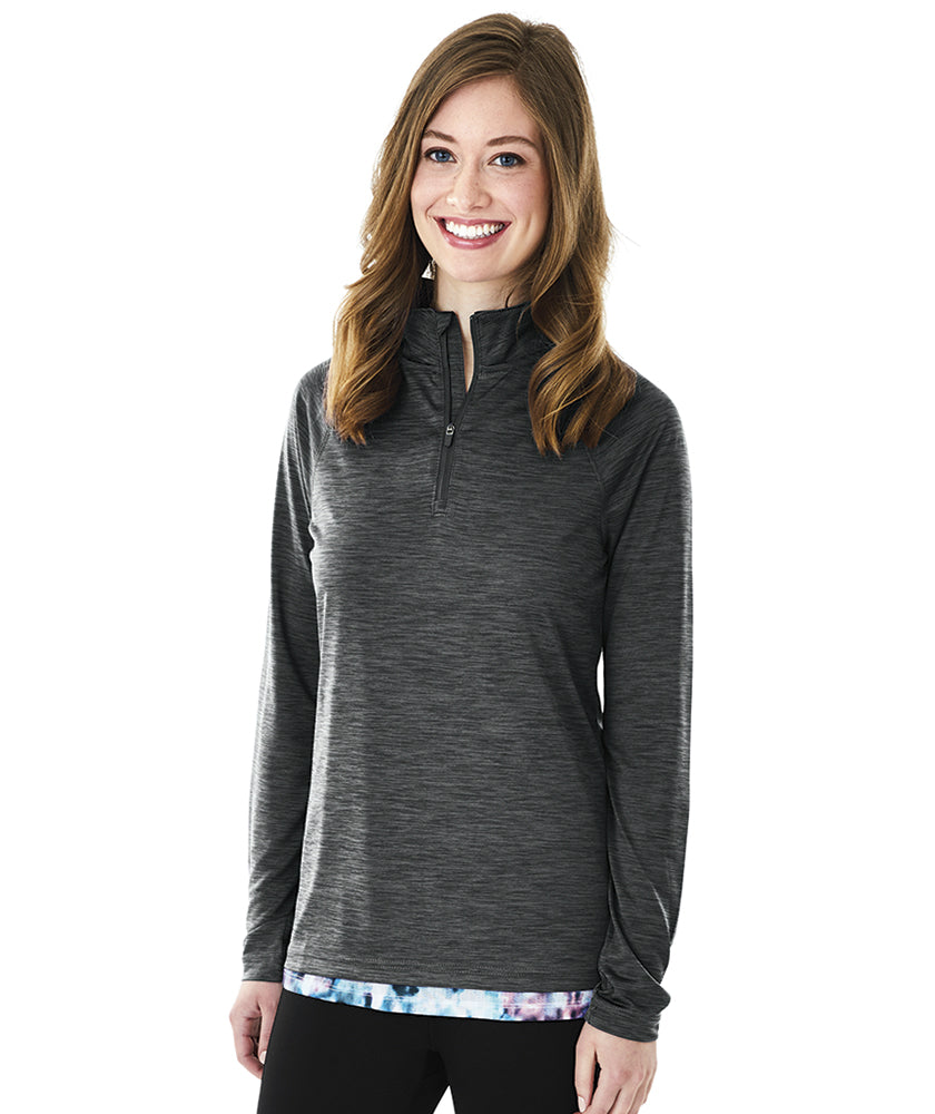 Charles River Women's Space Dye Performance Pullover 5763