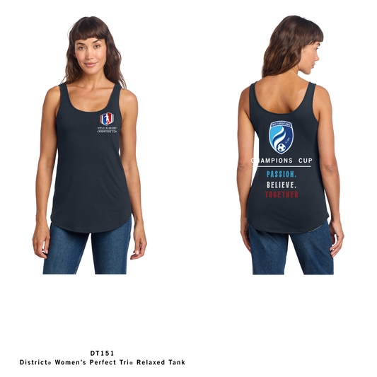 West Florida Flames DT151  District® Women’s Perfect Tri® Relaxed Tank