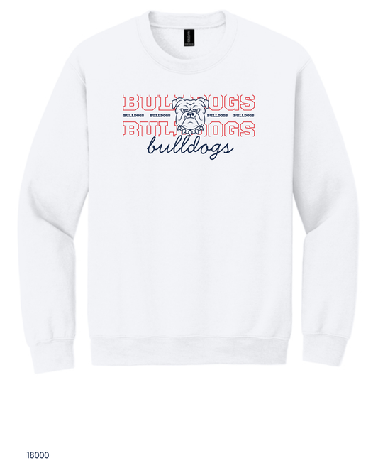 Bulldogs  - Youth & Adult 18000 / 18000BGildan® Heavy Blend™ Crewneck Sweatshirt