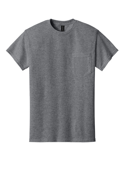 Gildan® - DryBlend® 50 Cotton/50 Poly Pocket T-Shirt. 8300