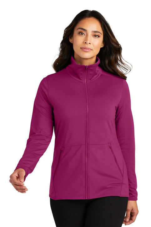 Port Authority® Women's Accord Stretch Fleece Full-Zip LK595