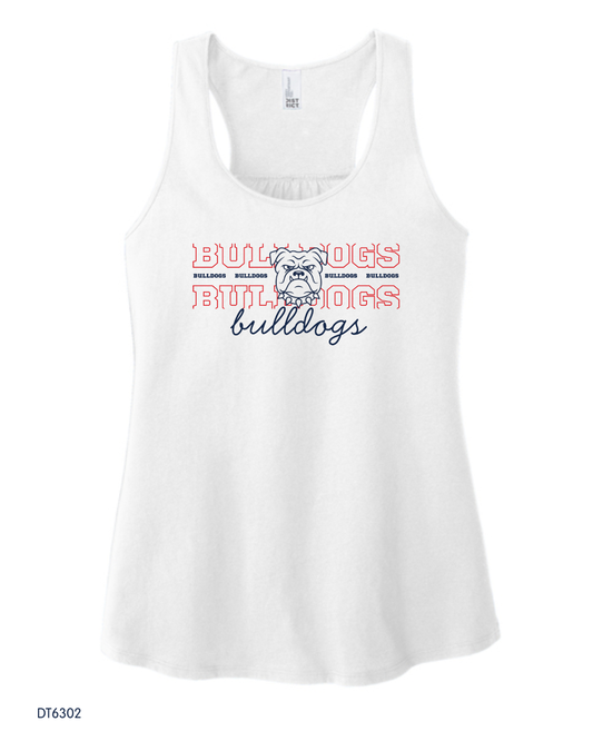 Bulldogs - Women's DT6302 District® Women’s V.I.T.™ Racerback Tank