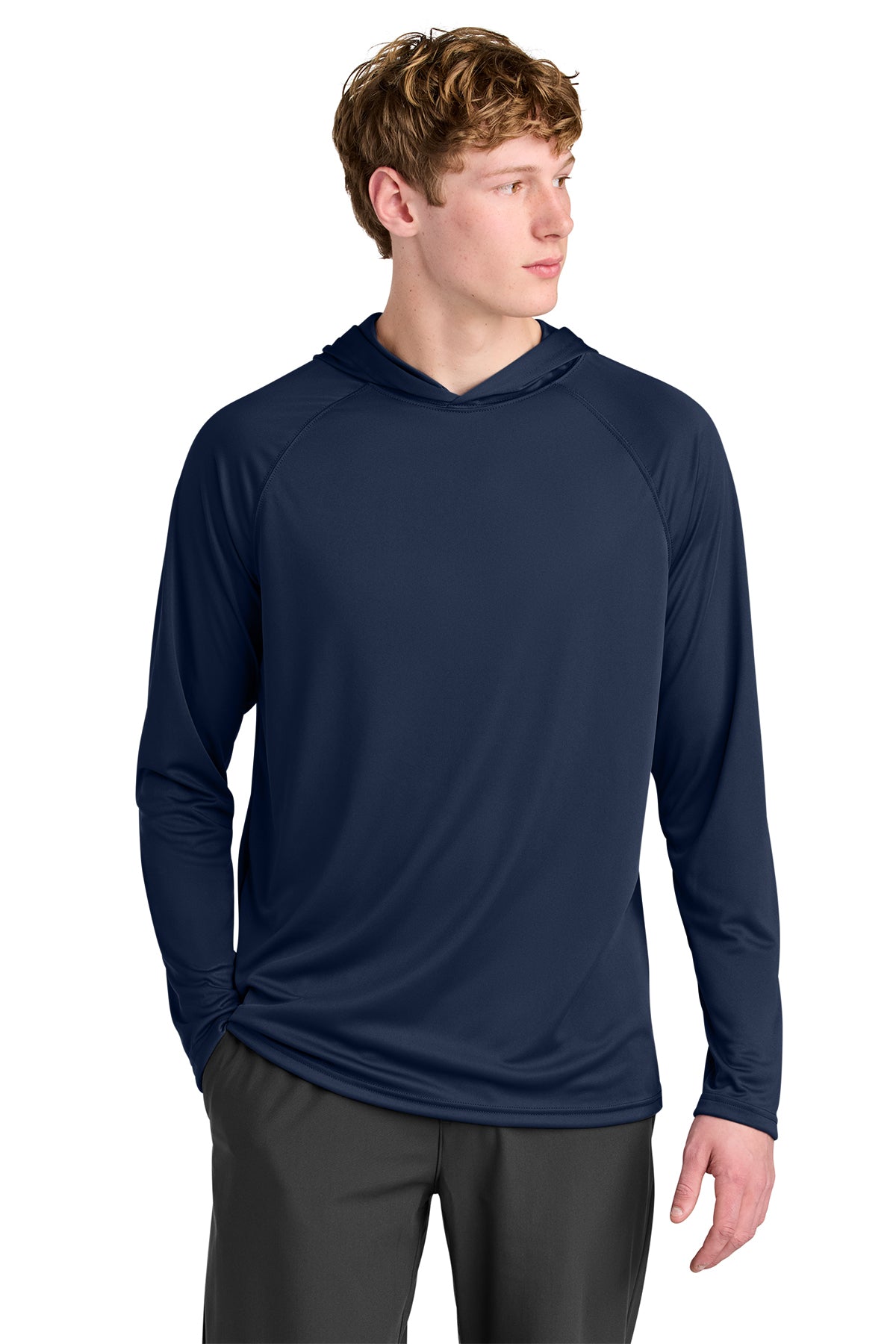 A4 Cooling Performance Long Sleeve Hooded Tee A4N3409