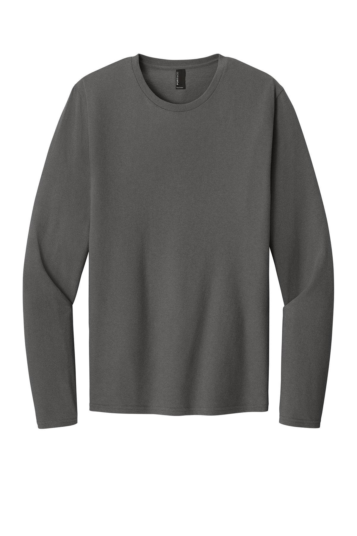 PC43LS Sale Port & Co® Easy Cotton Long Sleeve Tee