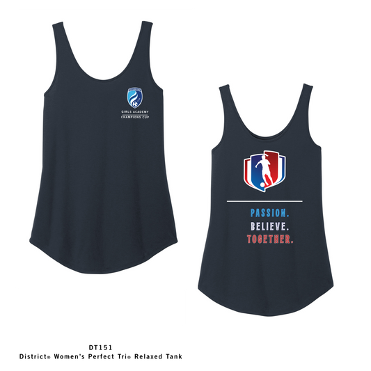 West Florida Flames DT151  District® Women’s Perfect Tri® Relaxed Tank