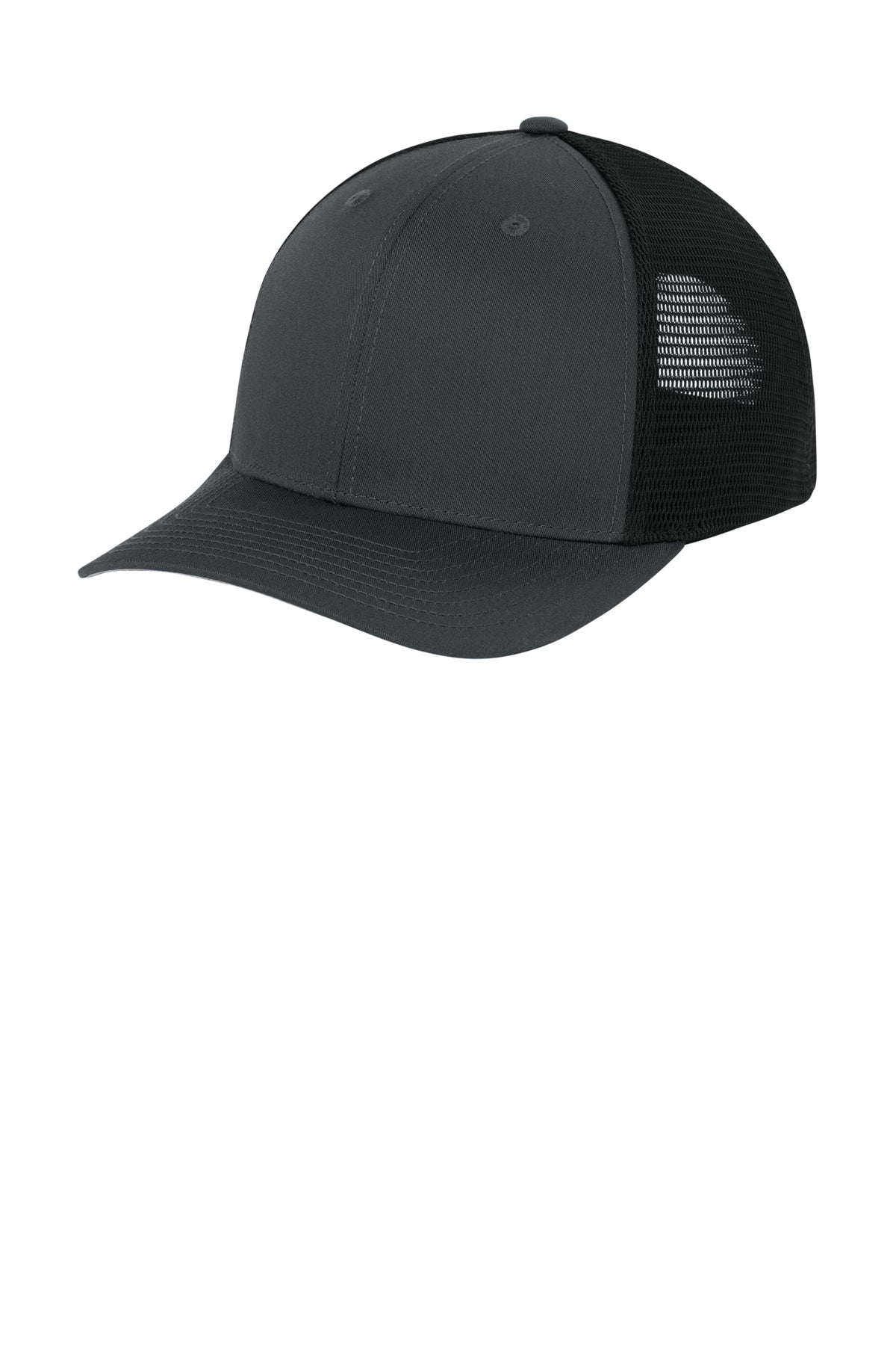 STC74 Sport-Tek® Stretch-Tek Snapback Trucker Cap