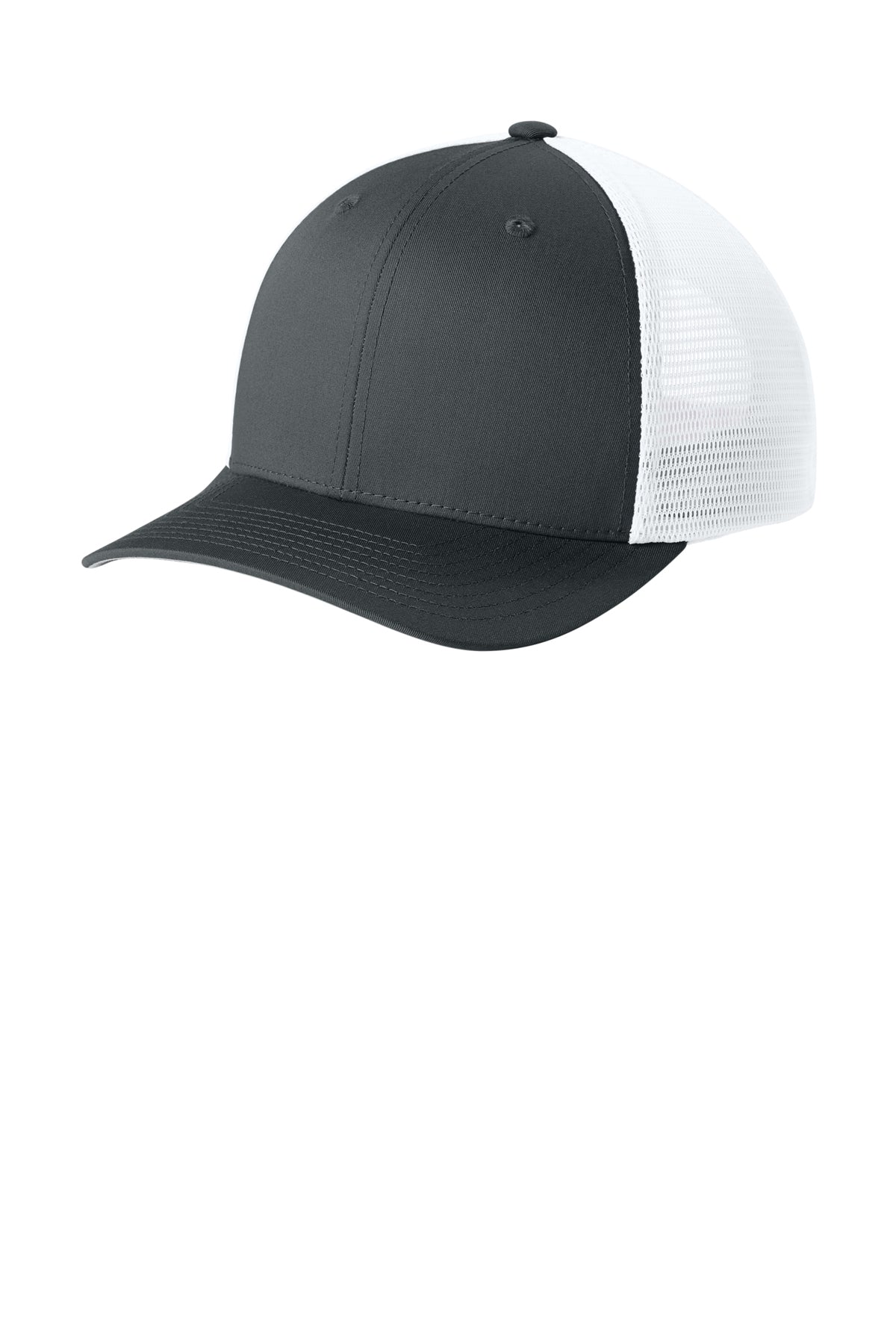 STC74 Sport-Tek® Stretch-Tek Snapback Trucker Cap