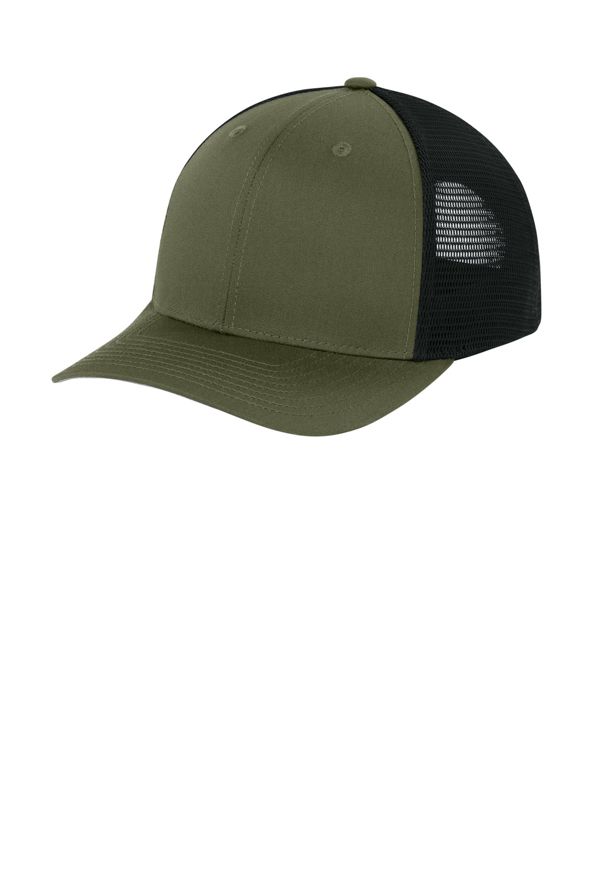 STC74 Sport-Tek® Stretch-Tek Snapback Trucker Cap