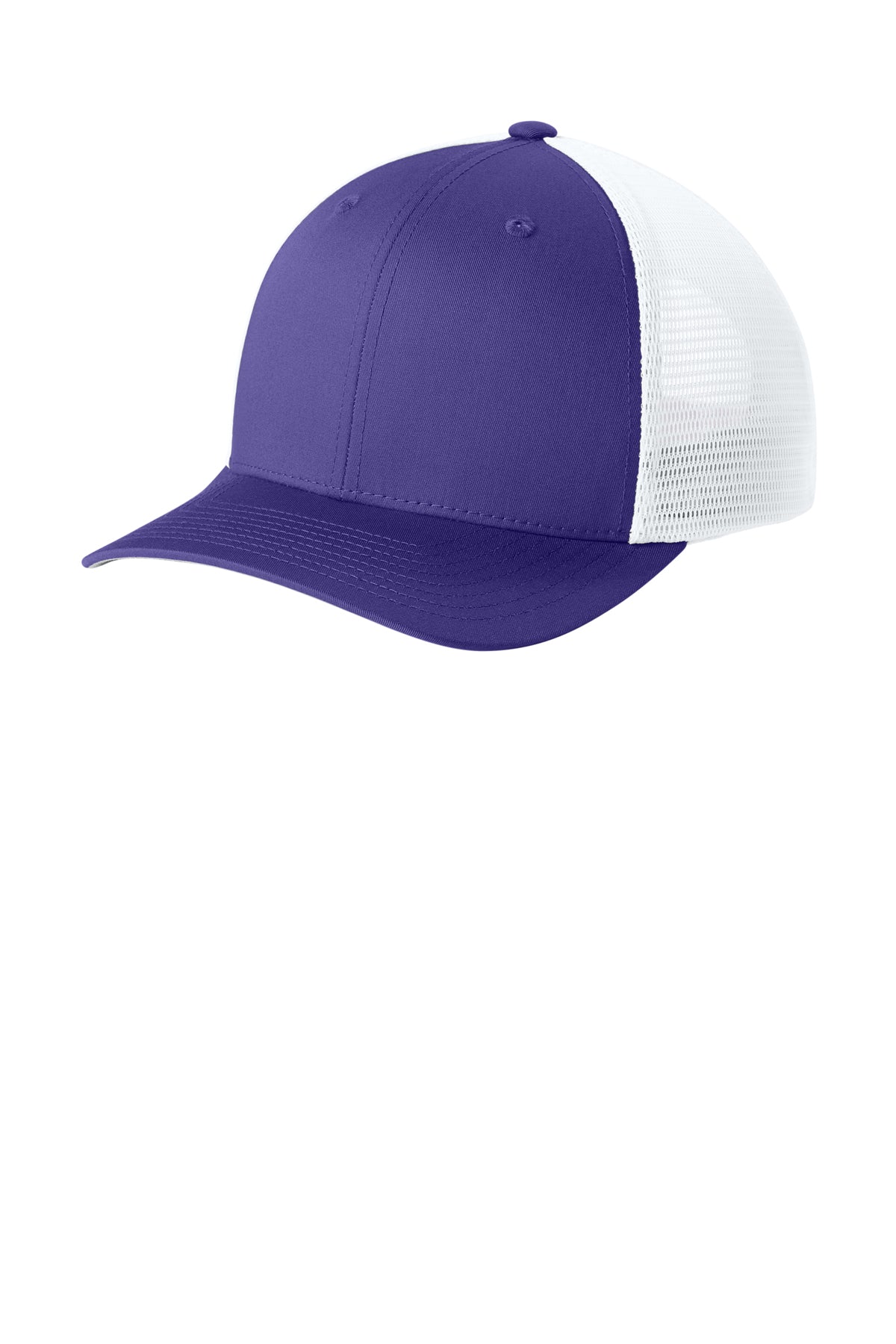 STC74 Sport-Tek® Stretch-Tek Snapback Trucker Cap