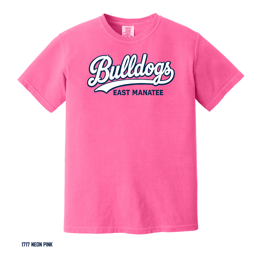 Bulldogs - PINK OUT Adult 1717 Comfort Colors® Heavyweight Ring Spun Tee