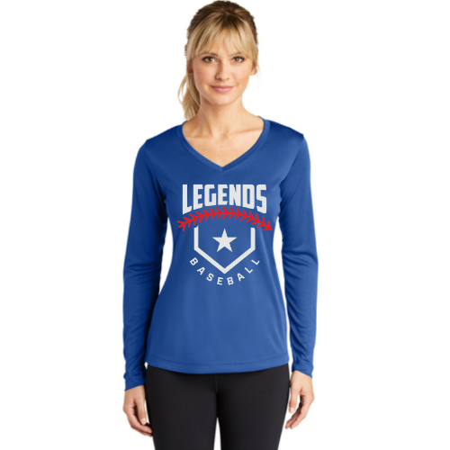 Legends Ladies Long Sleeve Performance Tee