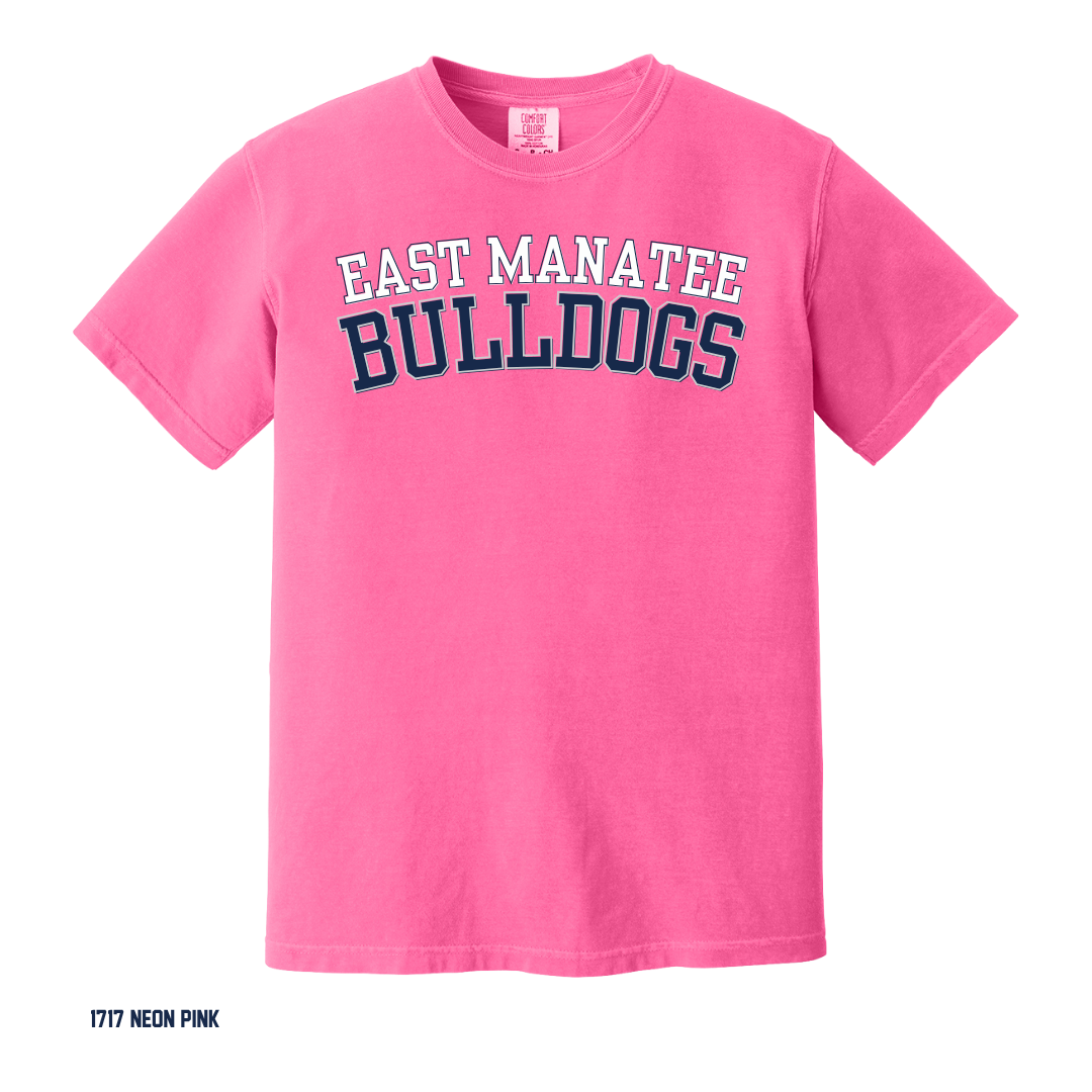Bulldogs - PINK OUT Adult 1717 Comfort Colors® Heavyweight Ring Spun Tee