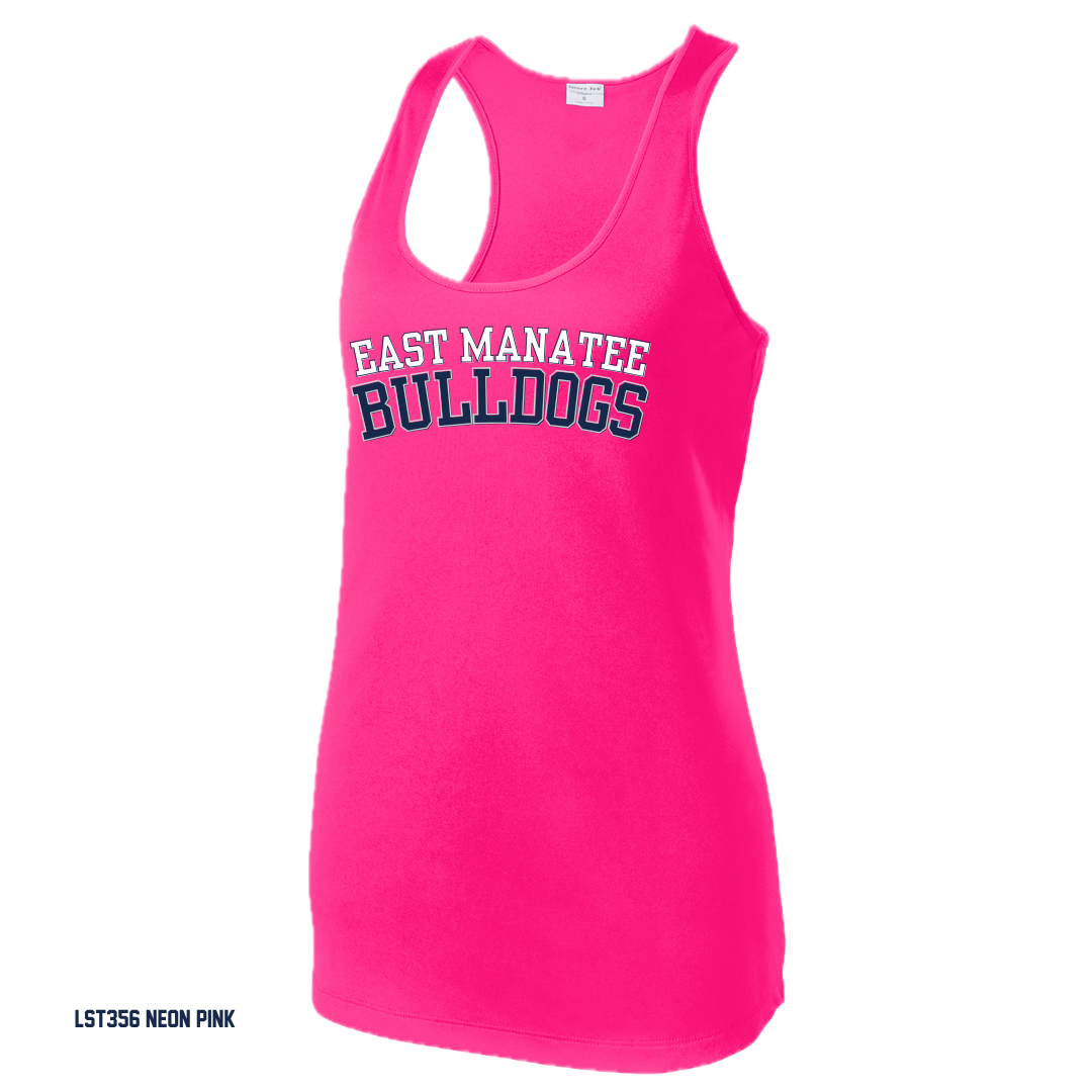 Bulldogs - PINK OUT Women's Sport-Tek® Women's PosiCharge® Competitor™ Racerback Tank