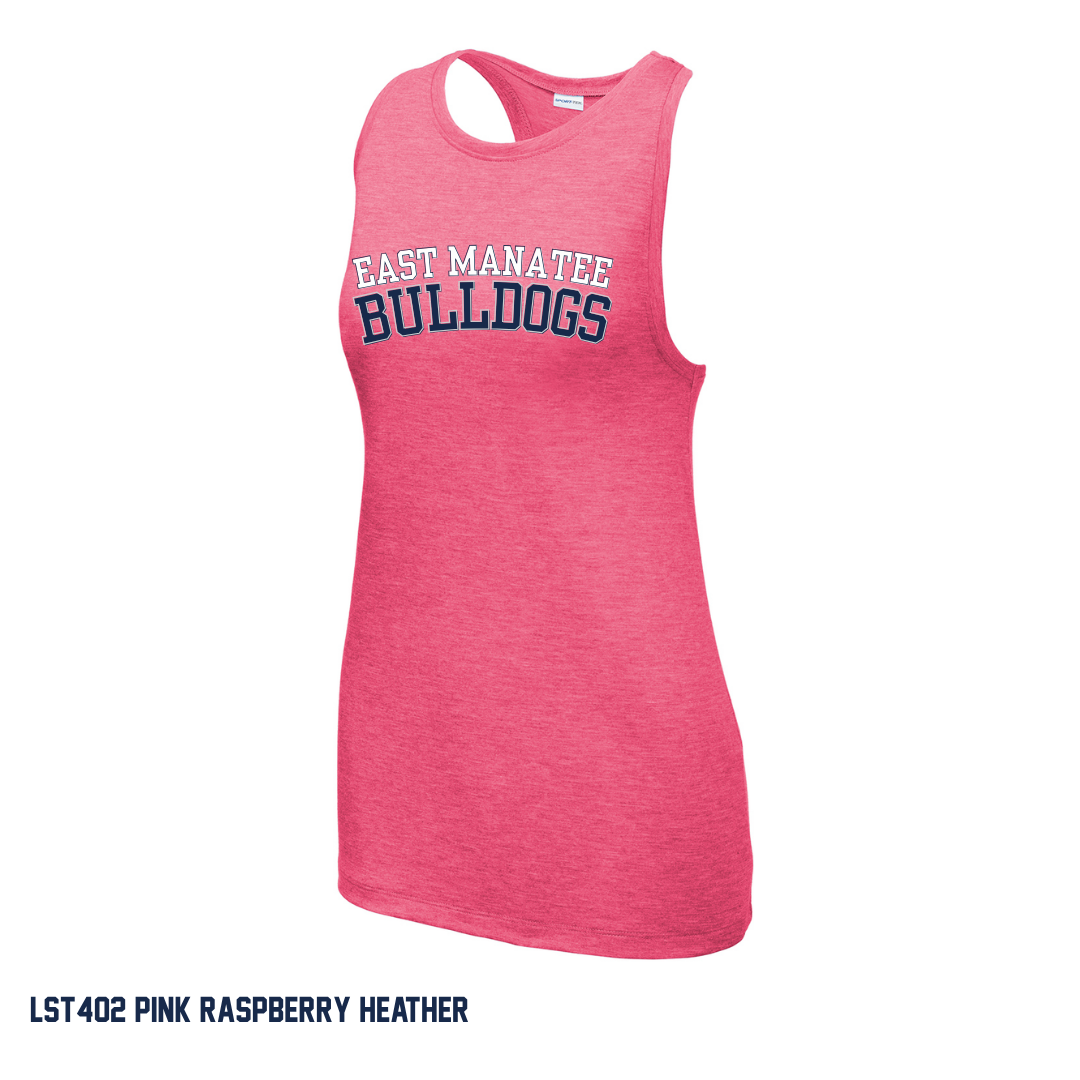 Bulldogs - PINK OUT Women's LST402 Sport-Tek® Women's PosiCharge® Tri-Blend Wicking Tank