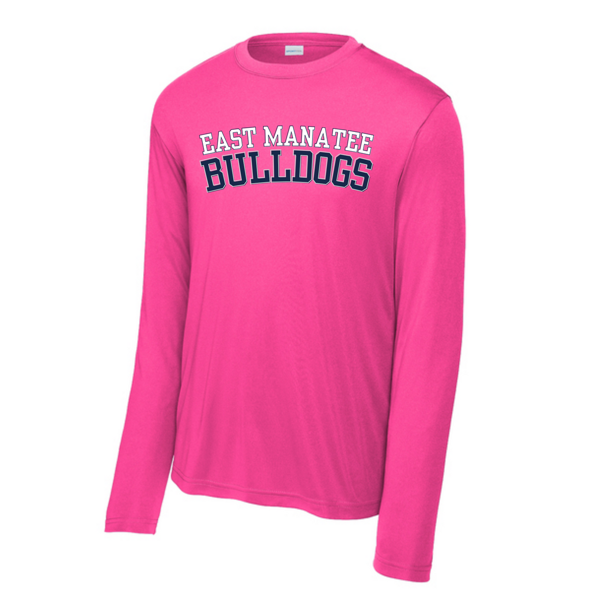 Bulldogs - Youth & Adult ST350LS / YST250LS Sport-Tek® Long Sleeve PosiCharge® Competitor™ Tee