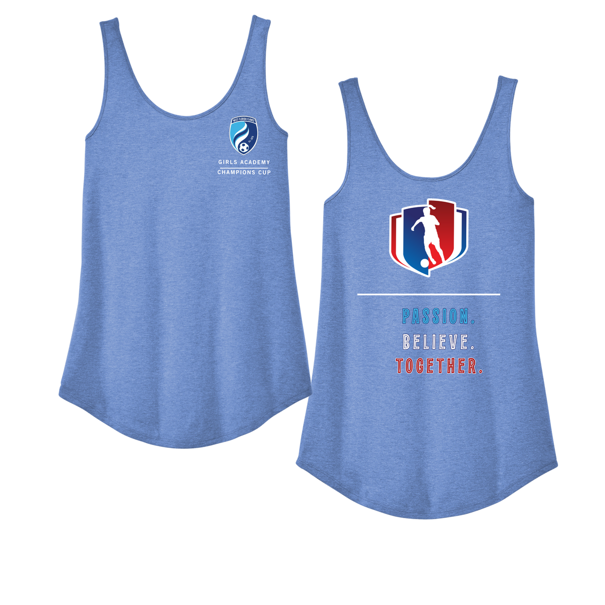 West Florida Flames DT151  District® Women’s Perfect Tri® Relaxed Tank