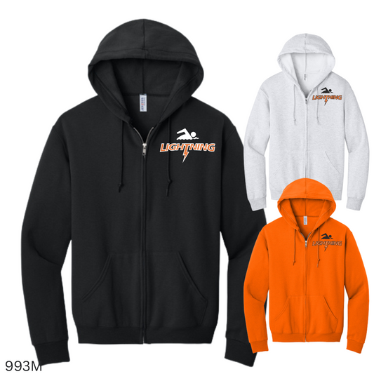 LWR Lightning Swim Adult Full Zip Hoodie 993M