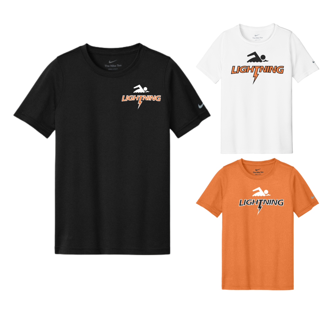 LWR Lightning Nike Swoosh Sleeve rLegend  ADULT Tee NKDX8730