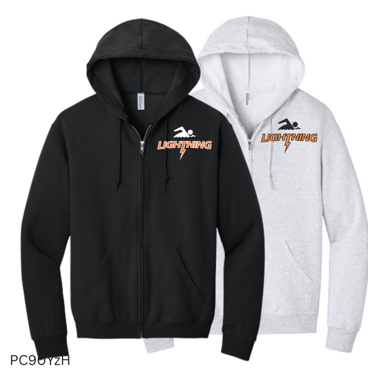 LWR Lightning Youth Full Zip Hoodie PC90YZH