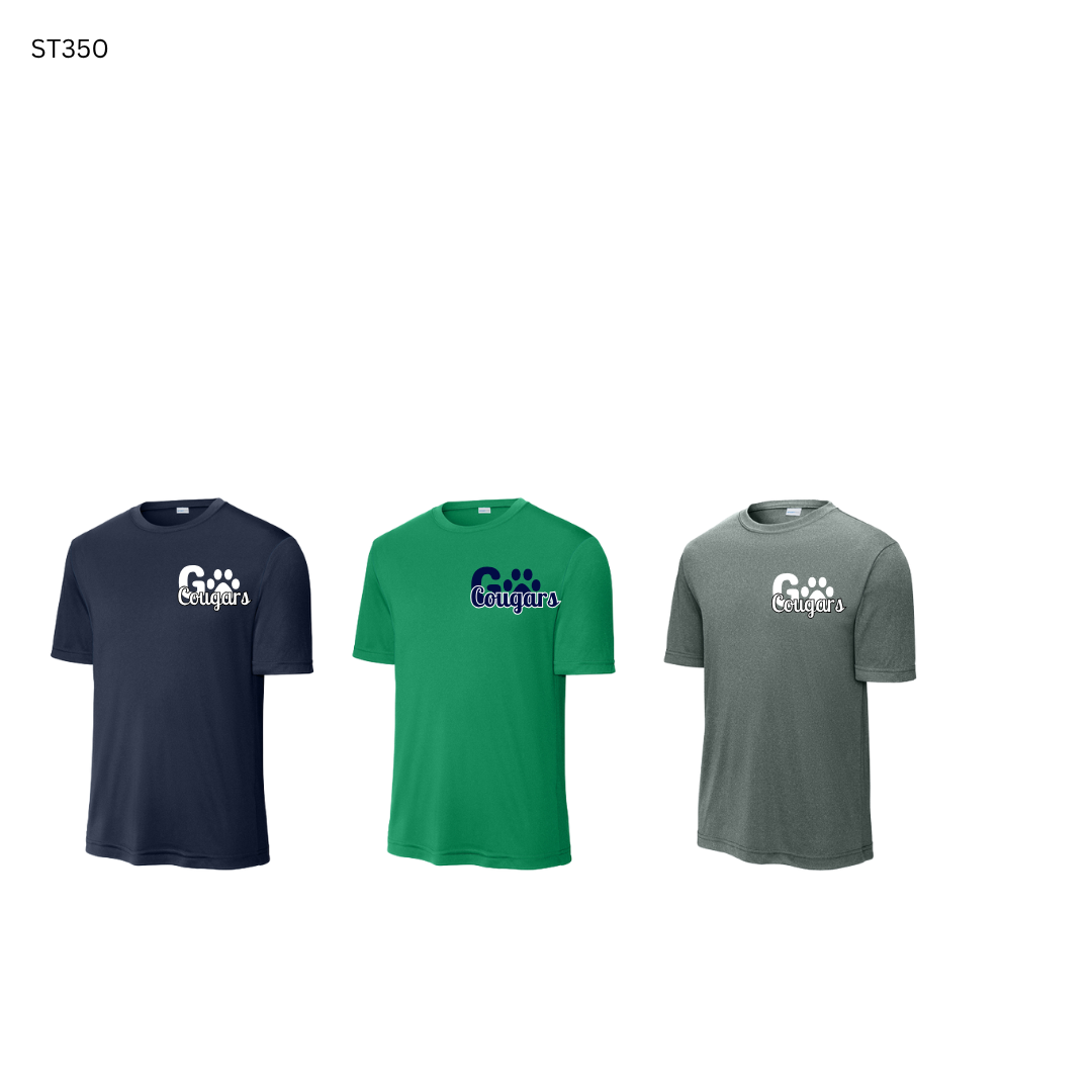 Oneco Elementary ‘Go Cougars’ Blend Tee