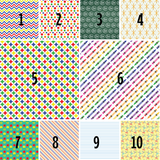 Personalized Back to School Notebook