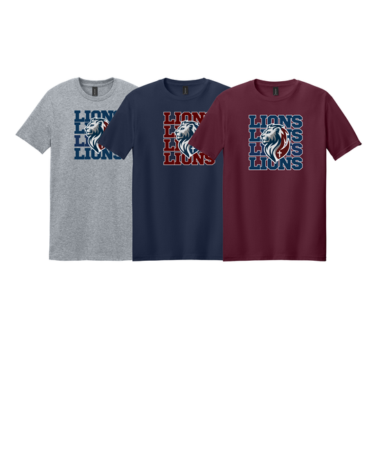 Lakewood Ranch Christian Ringspun Spirit Tee Lions