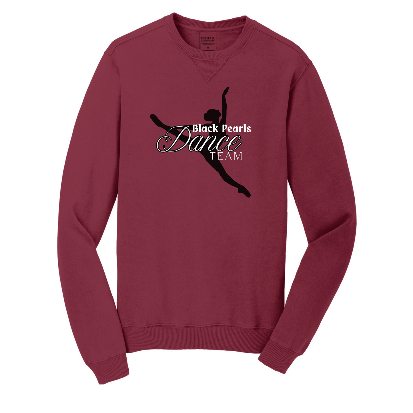 BRHS Black Pearls Dance Team - Port & Company® Beach Wash® Garment-Dyed Sweatshirt PC098