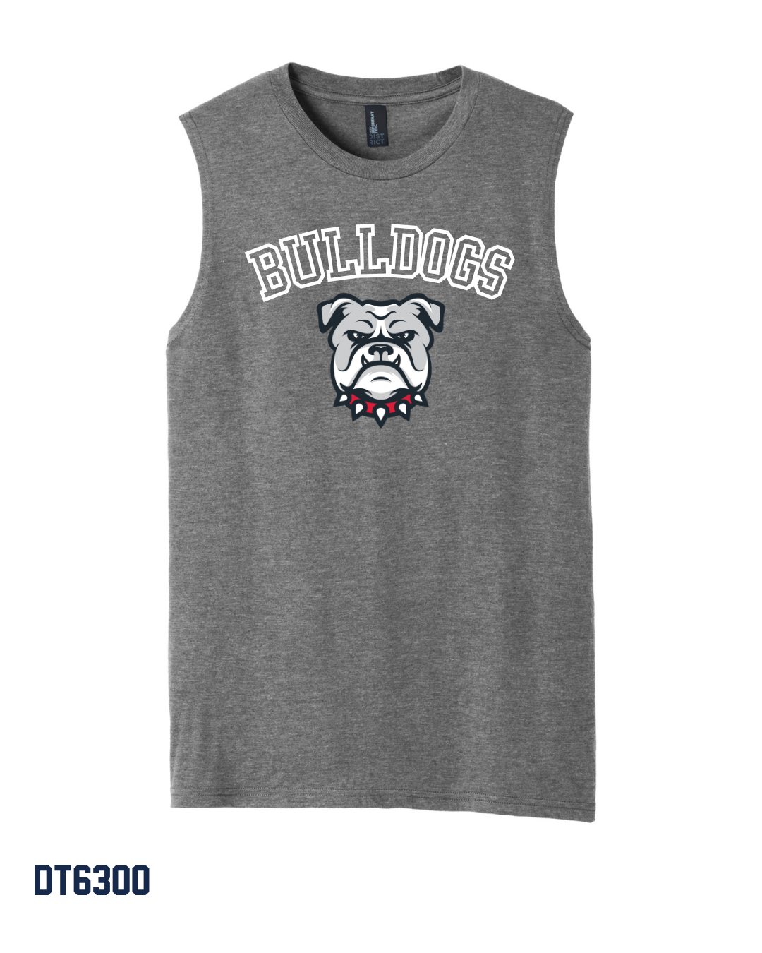 Bulldogs - Mens DT6300 District® V.I.T.™ Muscle Tank