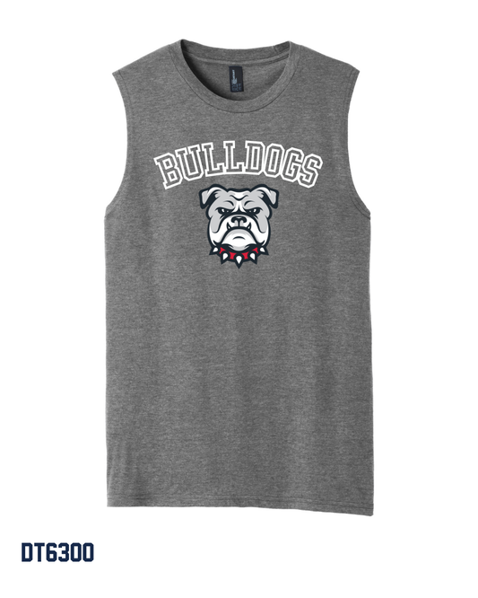 Bulldogs - Mens DT6300 District® V.I.T.™ Muscle Tank