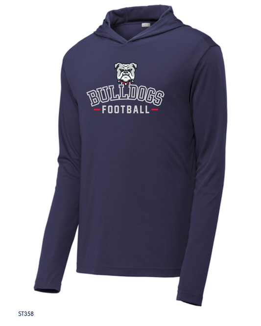 Bulldogs  - Youth & Adult ST358 / YST358 Sport-Tek® PosiCharge® Competitor™ Hooded Pullover