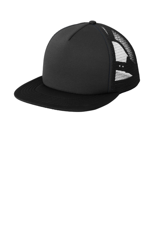 DT624 District® Flat Bill Snapback Trucker Cap