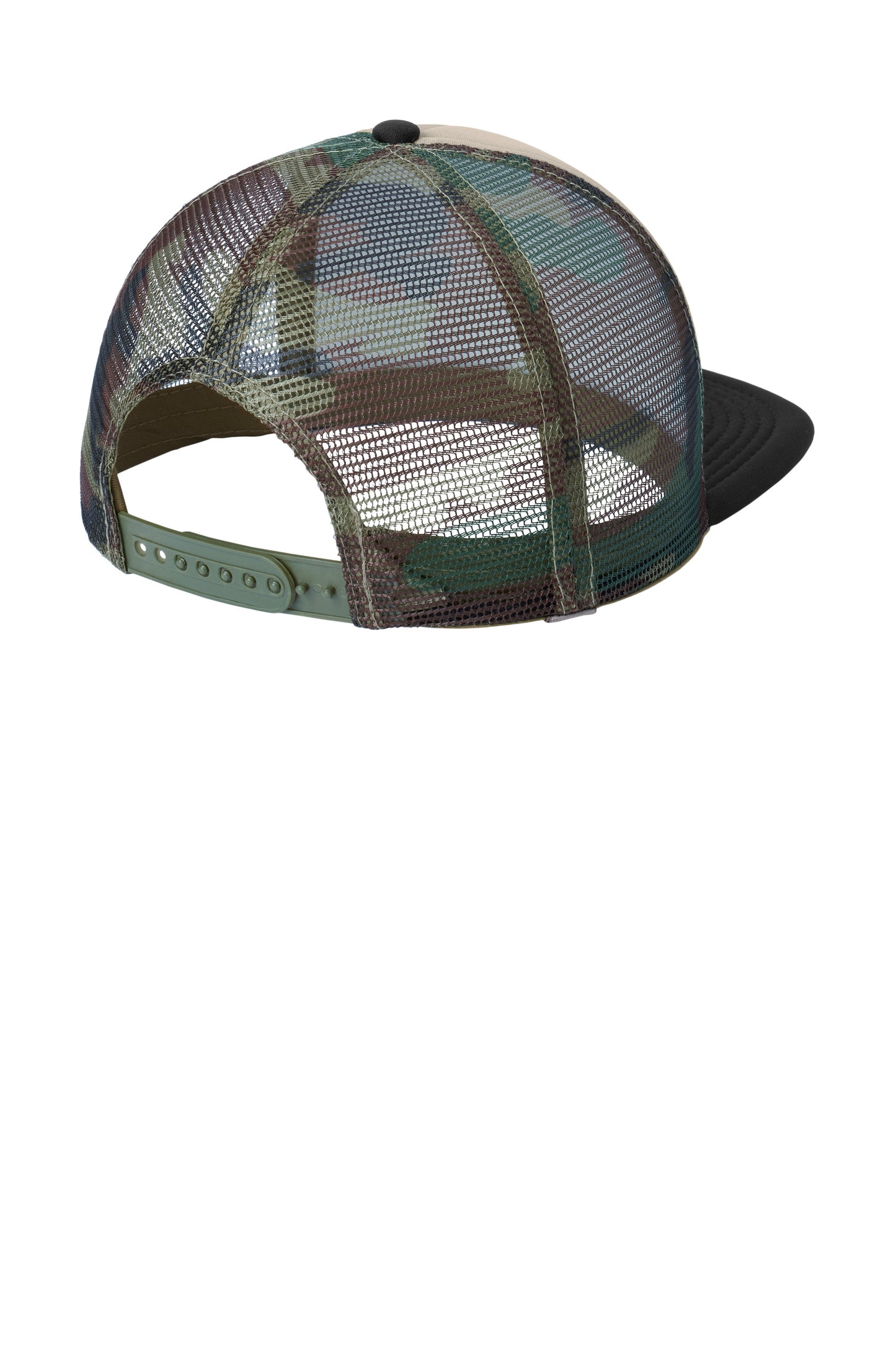 DT624 District® Flat Bill Snapback Trucker Cap