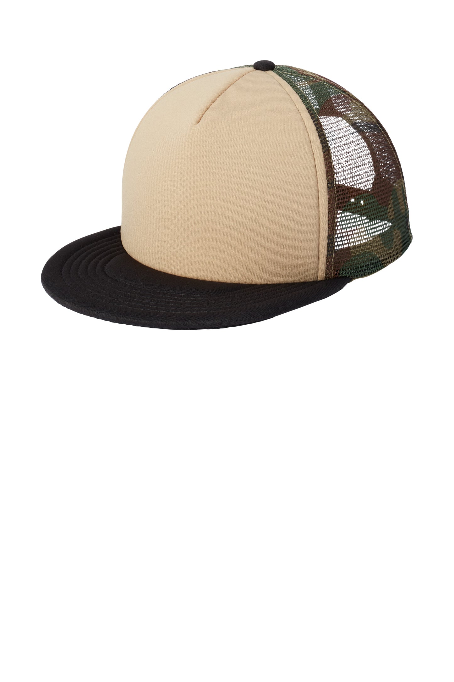 DT624 District® Flat Bill Snapback Trucker Cap