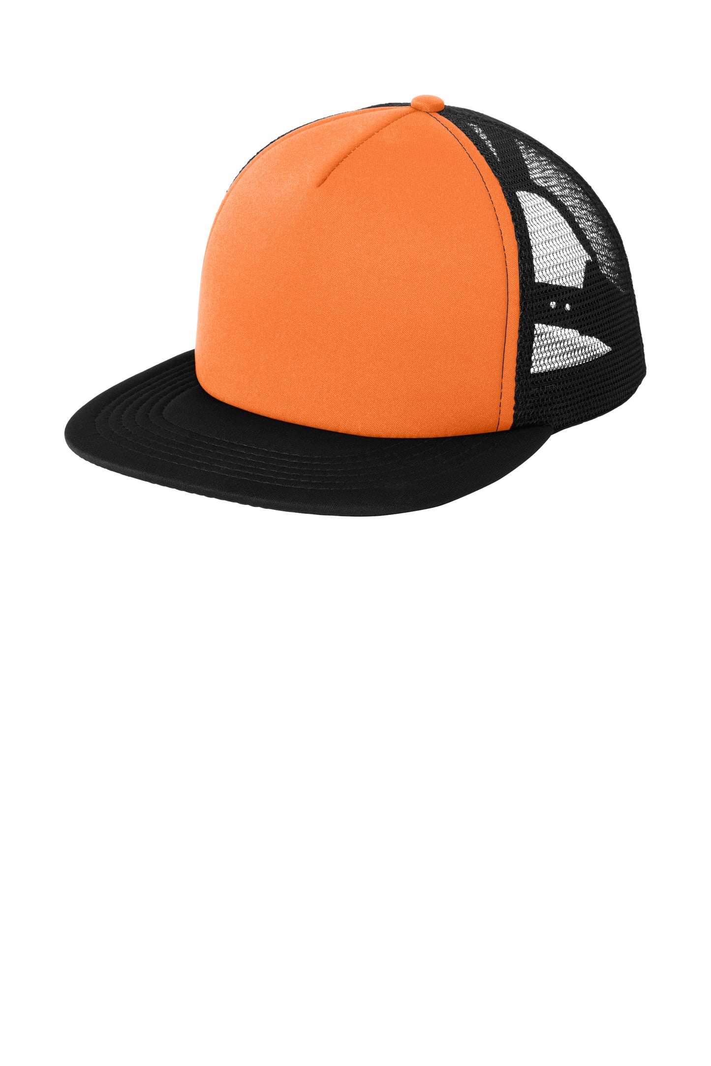 DT624 District® Flat Bill Snapback Trucker Cap