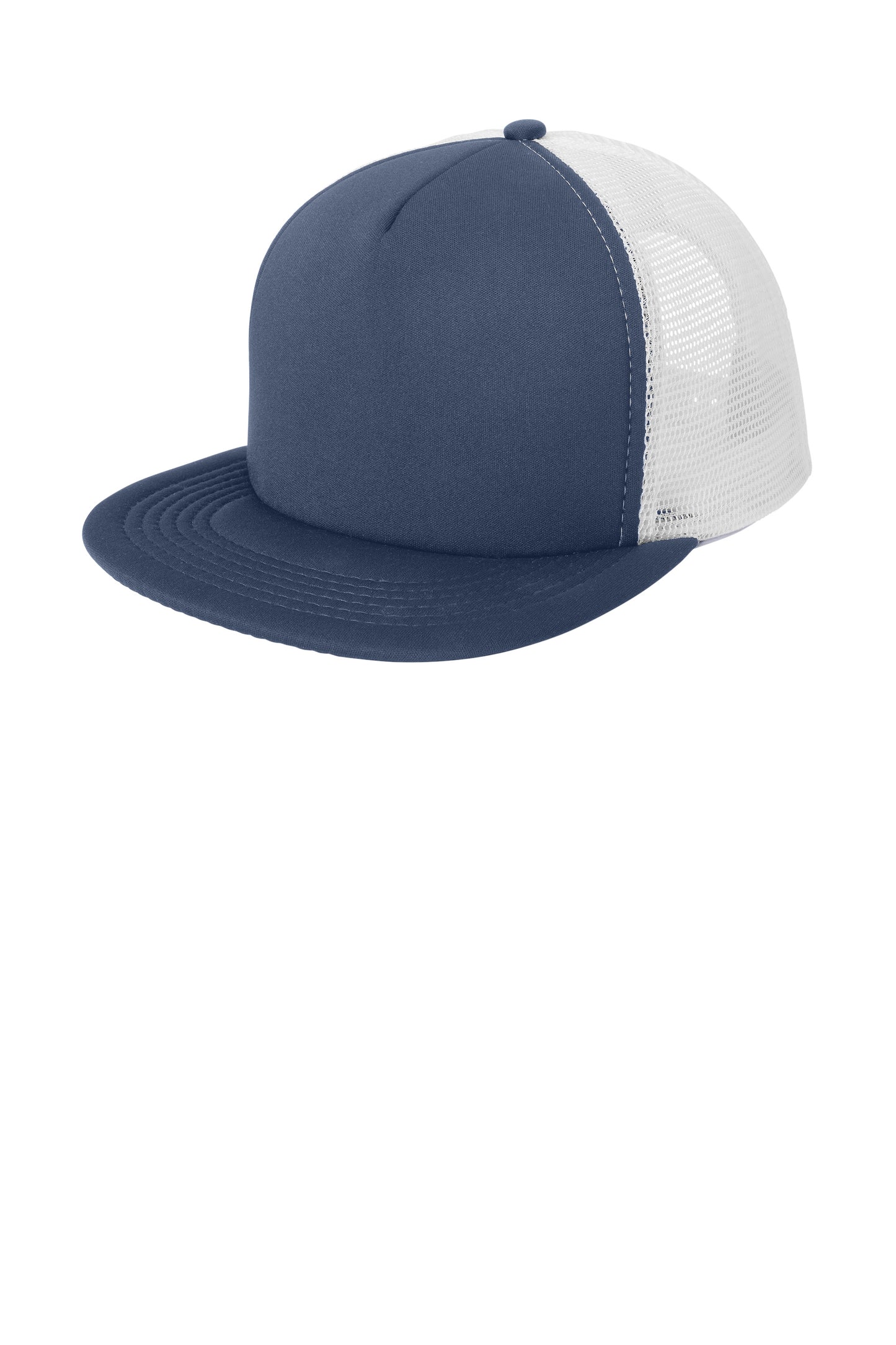 DT624 District® Flat Bill Snapback Trucker Cap