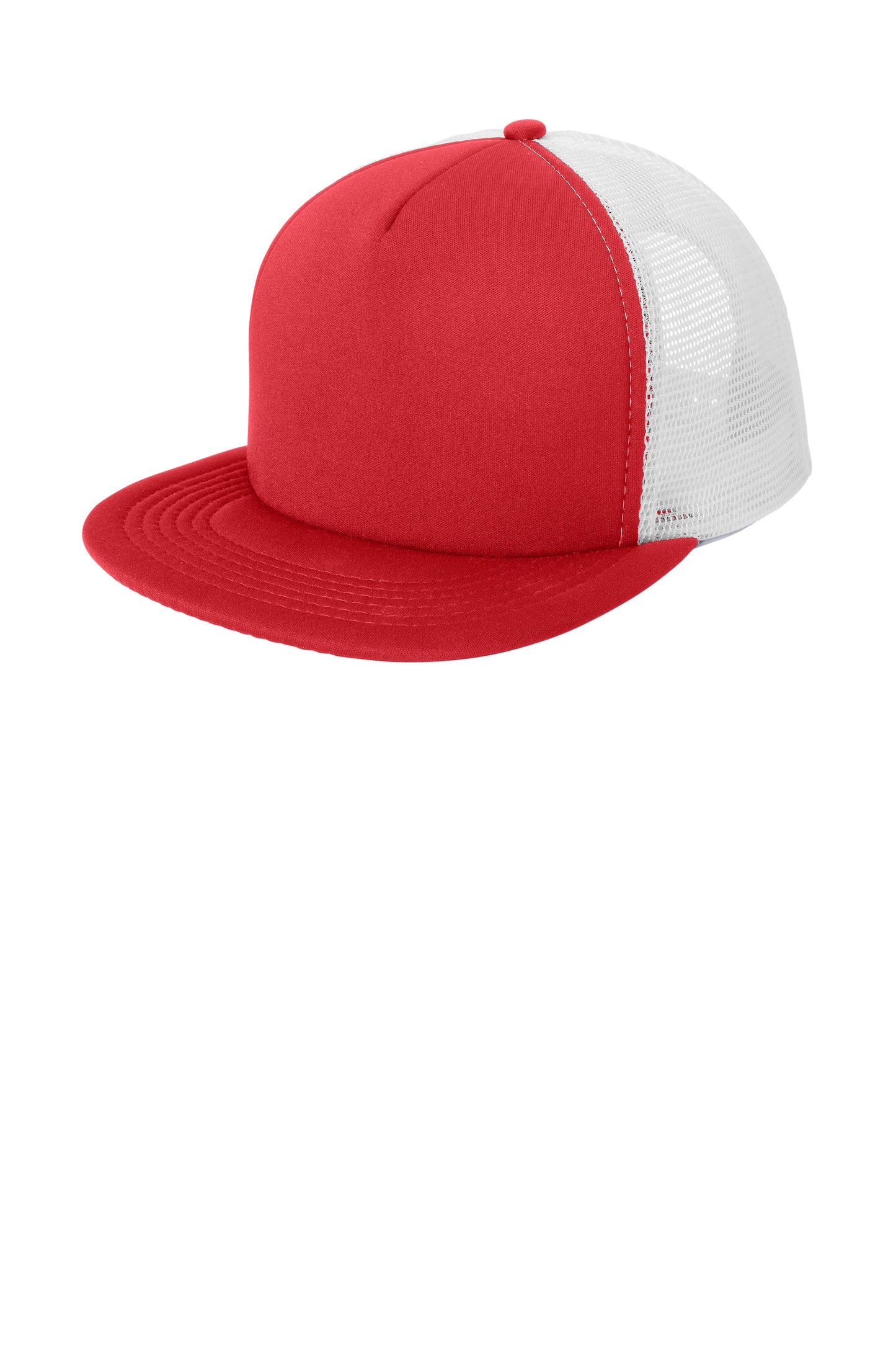 DT624 District® Flat Bill Snapback Trucker Cap