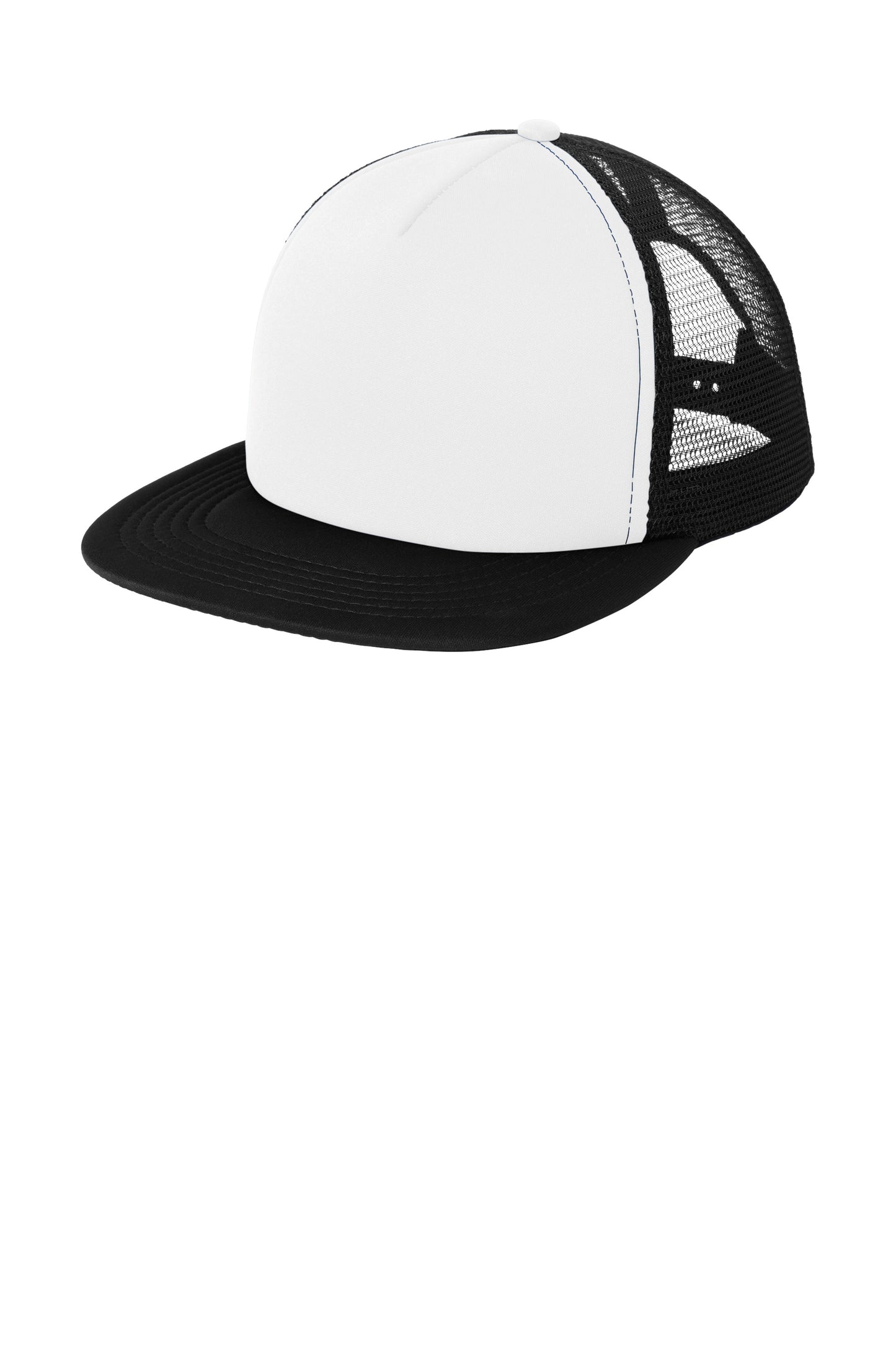 DT624 District® Flat Bill Snapback Trucker Cap