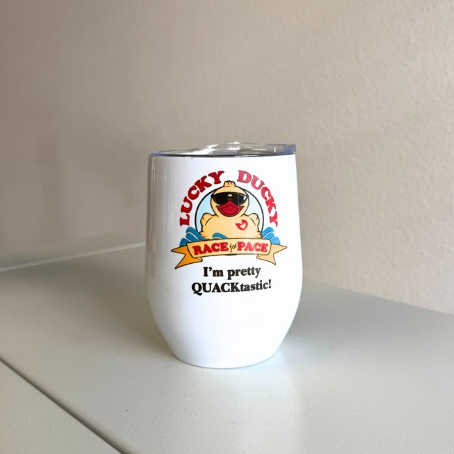 Custom Photo 12 ounce Wine Tumbler