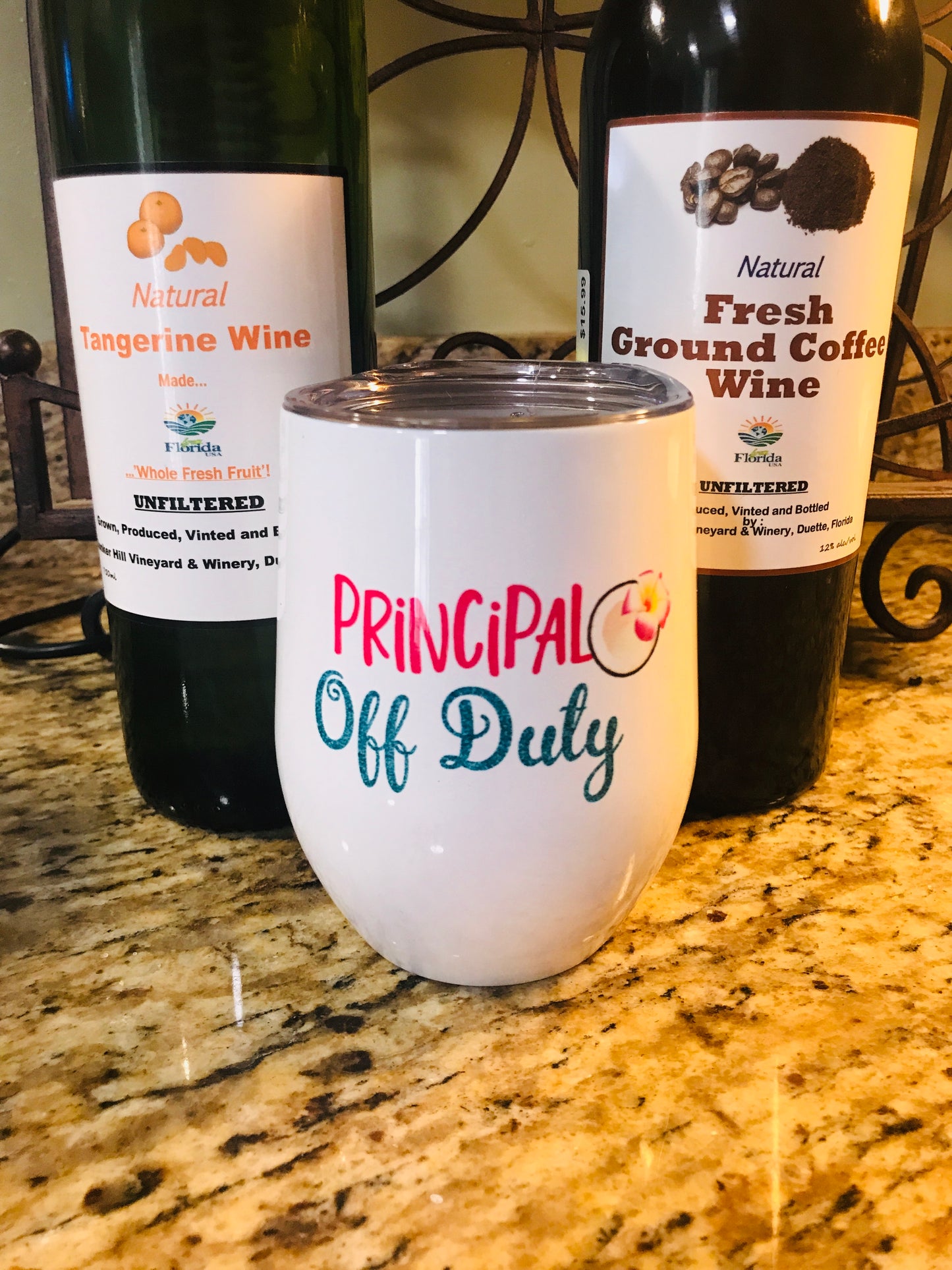 Custom Photo 12 ounce Wine Tumbler