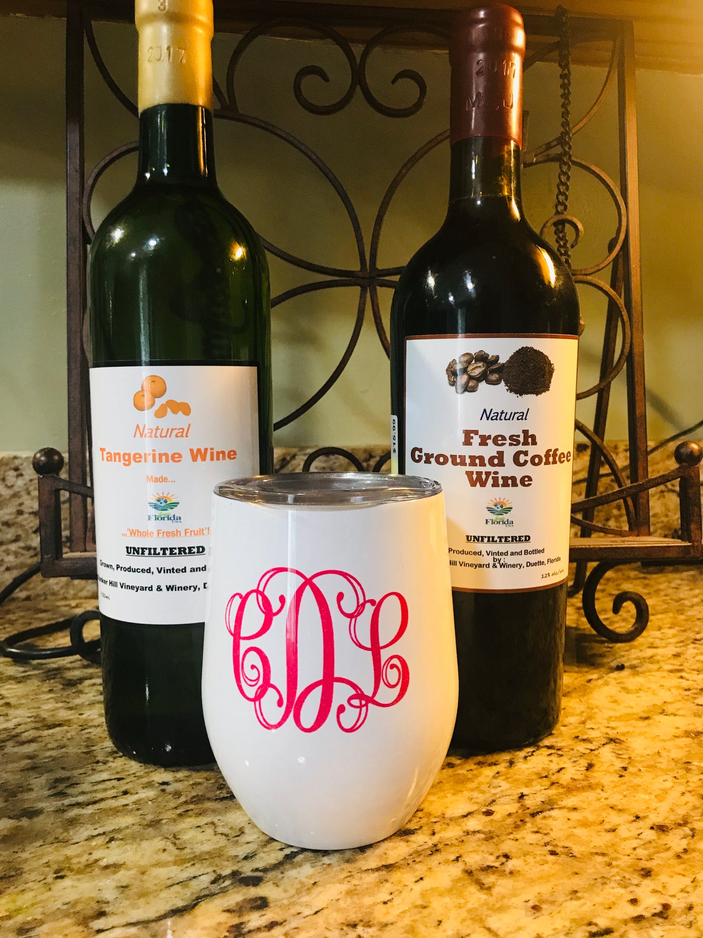 Custom Photo 12 ounce Wine Tumbler