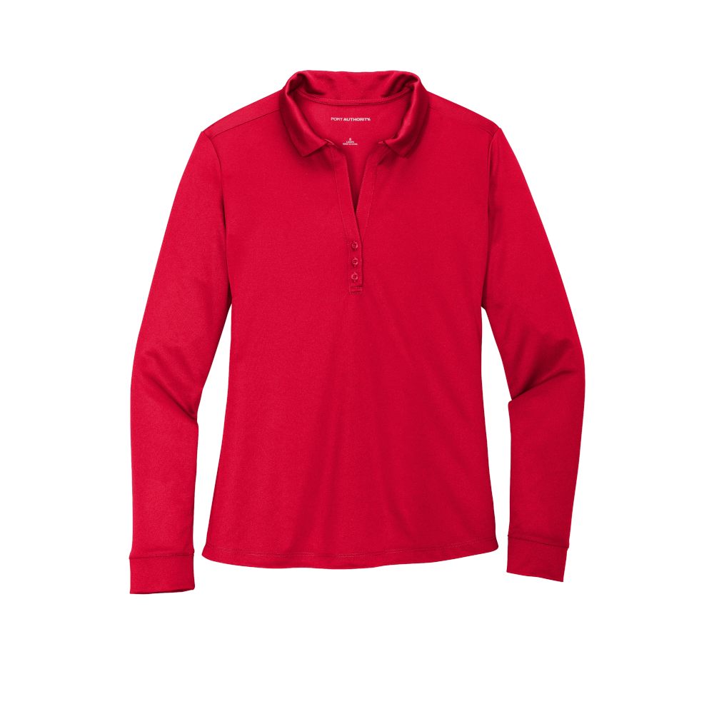 L540LS Port Authority® Women's Silk Touch™ Performance Long Sleeve Polo