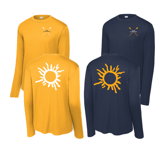 Manatee Rowing Adult Sport-Tek® Long Sleeve PosiCharge® Competitor™ Tee. ST350LS (One Team, One Effort!)