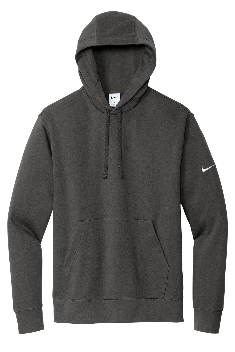 NKDR1499  Nike Club Fleece Sleeve Swoosh Pullover Hoodie