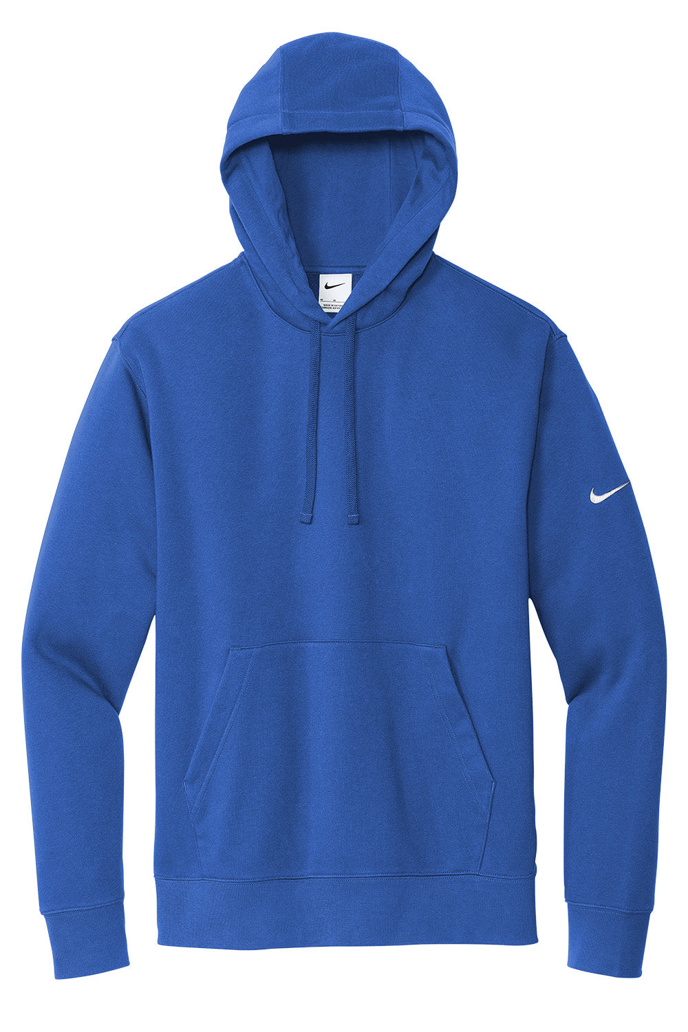 NKDR1499  Nike Club Fleece Sleeve Swoosh Pullover Hoodie